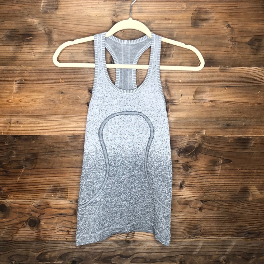 Lululemon swiftly tech tank ombré size 4